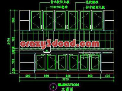 Kitchen Autocad Blocks 31